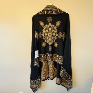 Utsav Collection Special Occasion Boho Sweater Poncho